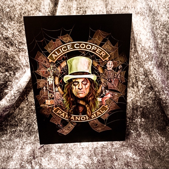 ALICE COOPER 3 PK PR PROMOTIONAL TOUR POSTERS